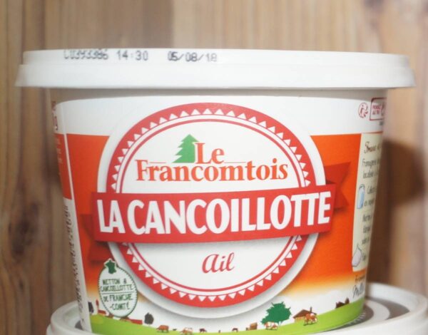 Cancoillotte 250g Ail Héricourt 0